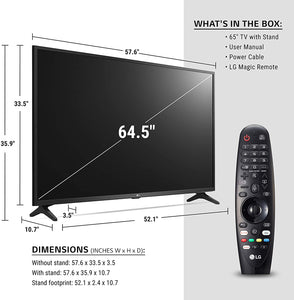 LG 65UN7300PUF Alexa Built-In UHD 73 Series 65" 4K Smart UHD TV (2020)