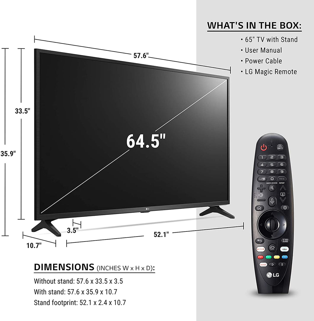 LG 65UN7300PUF Alexa Built-In UHD 73 Series 65